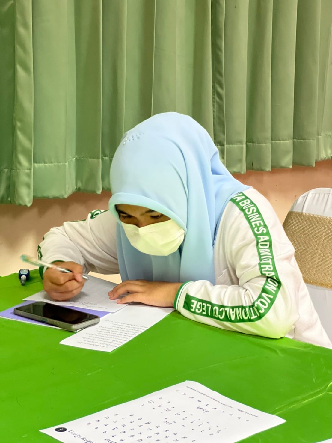  องค์การนักวิชาชีพในอนาคตแห่งประเทศไทย จัดกิจกรรม ประกวดคัดลายมือ