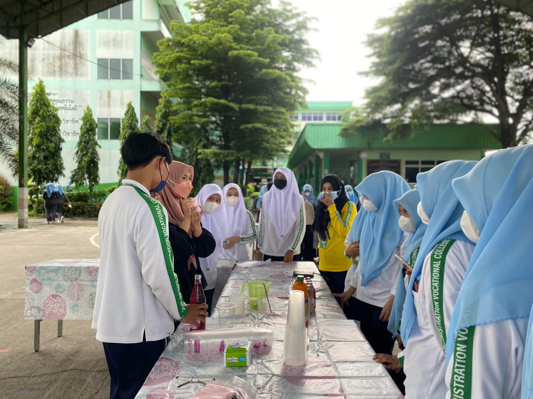 โครงการสร้างความสัมพันธ์ระหว่างสาขากับสถานประกอบการ (พี่สอนน้อง) ประจำปีการศึกษา 2565