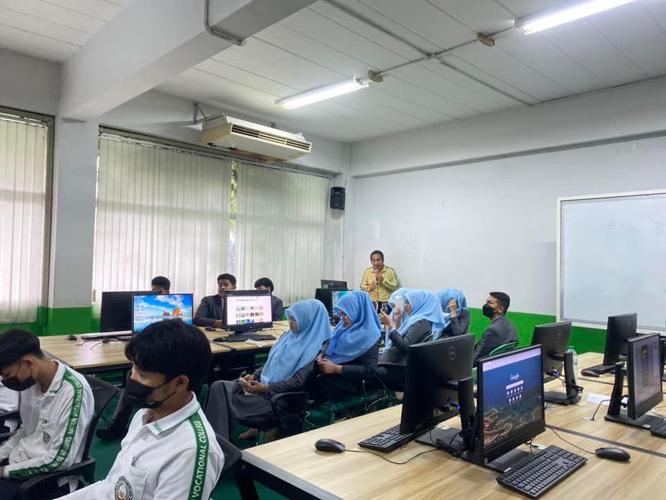 โครงการสร้างความสัมพันธ์ระหว่างสาขากับสถานประกอบการ (พี่สอนน้อง) ประจำปีการศึกษา 2565